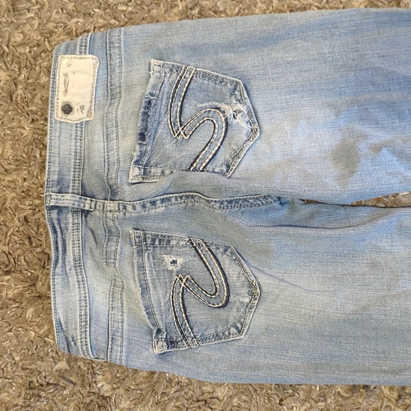 Silver Jeans Co Sam Boyfriend Size W25/L28 Jeans - Picture 8 of 8